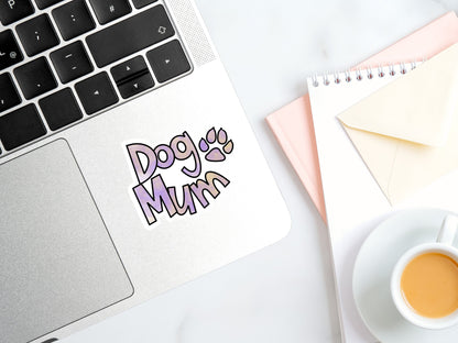 Dog Mum Die-Cut Sticker