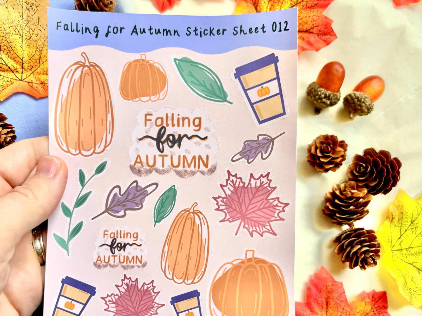 Falling for Autumn Sticker Sheet