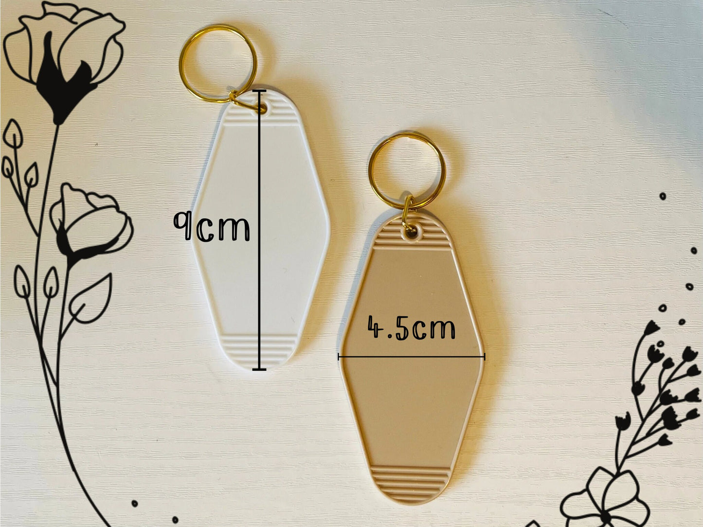 One Day at a Time Motel Keyring