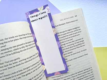Self Love Hearts Bookmark