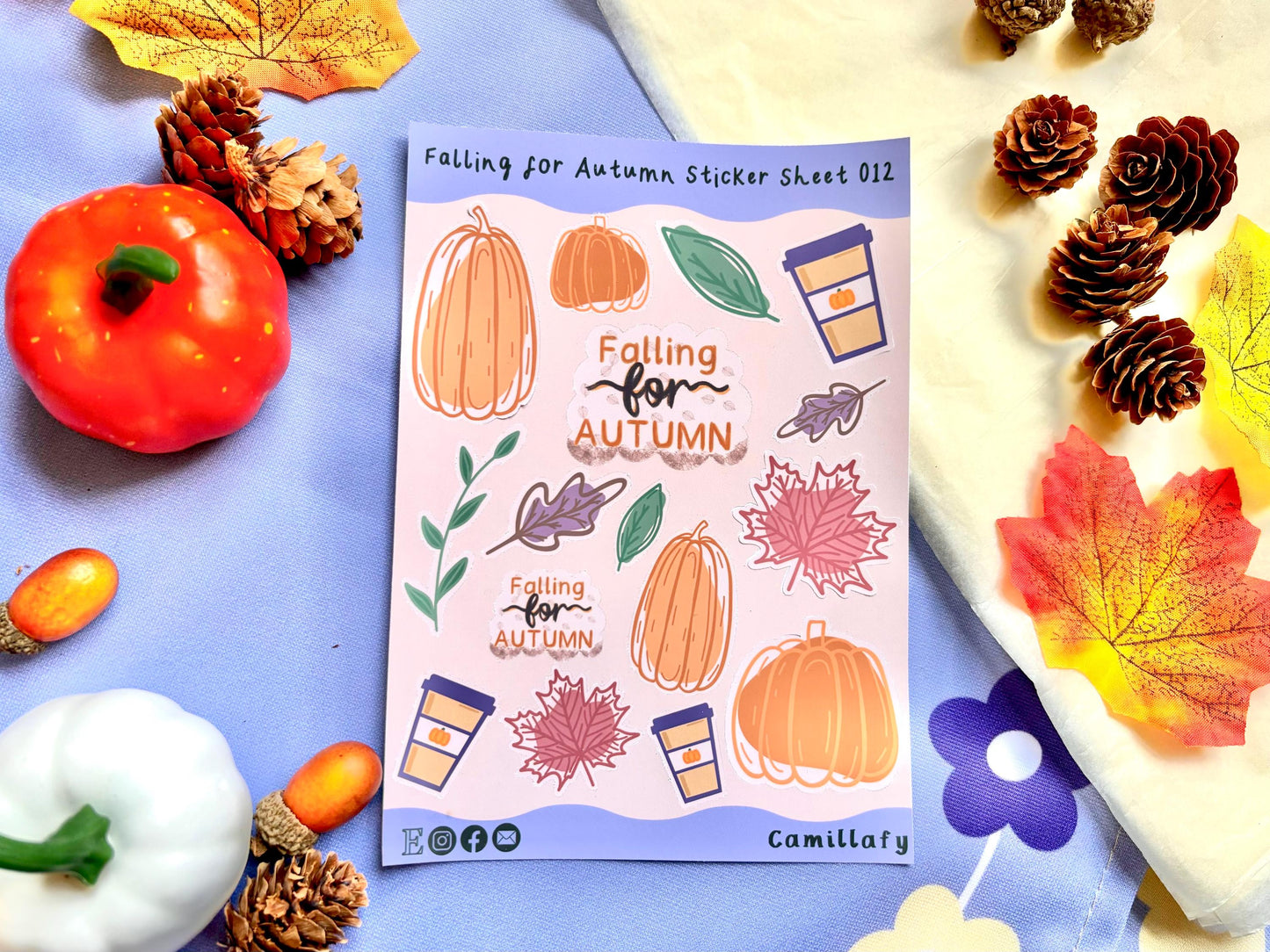 Falling for Autumn Sticker Sheet