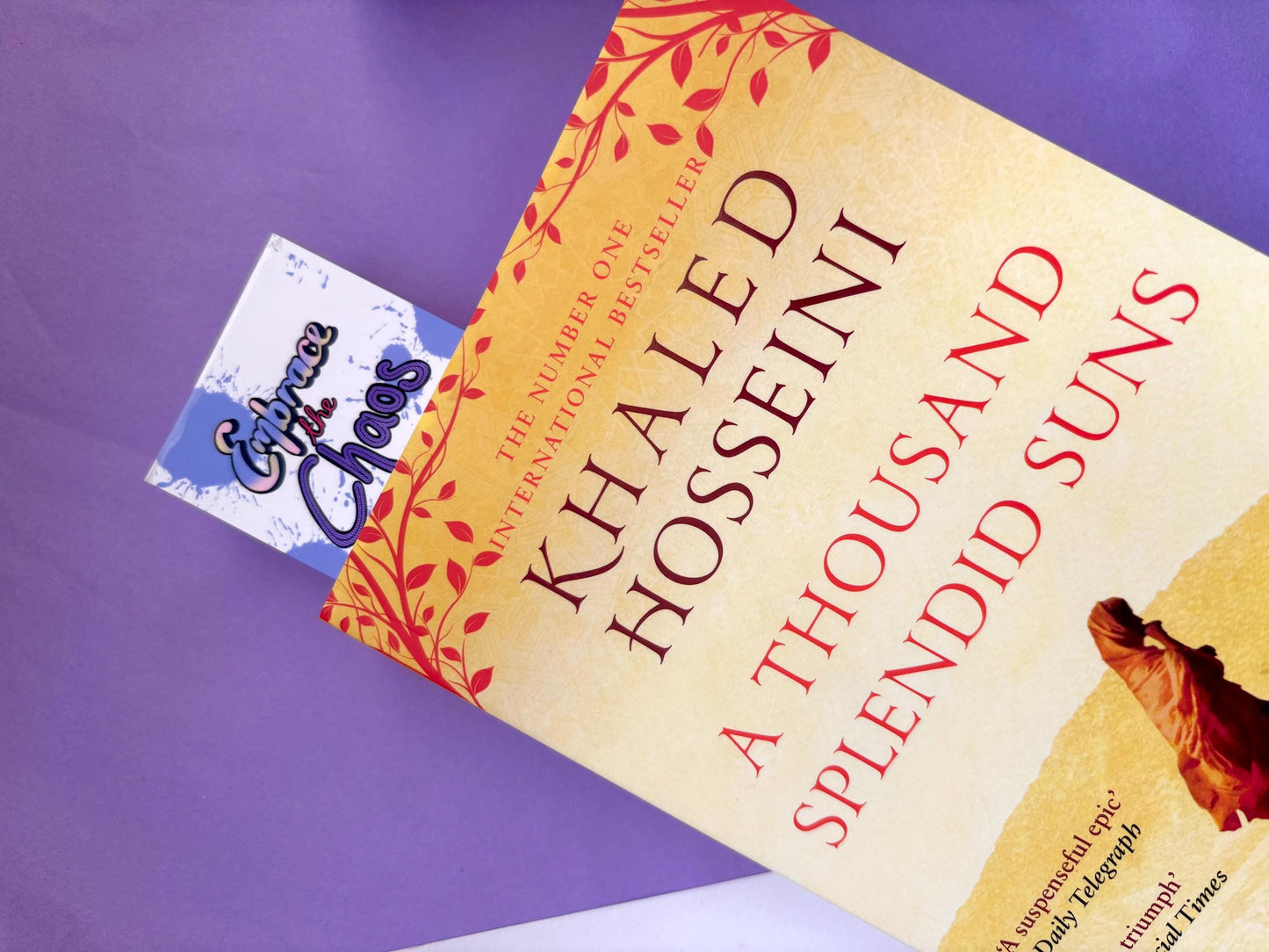 Embrace the Chaos Bookmark