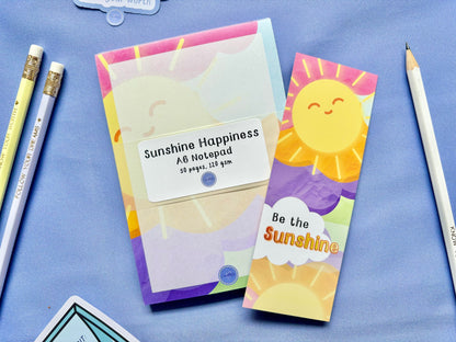 Sunshine Happiness A6 Notepad