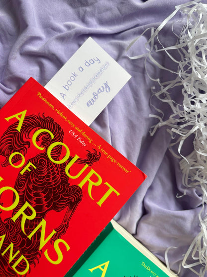 ‘A Book a Day’ Romantasy Bookmark