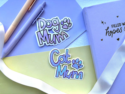 Dog Mum Die-Cut Sticker