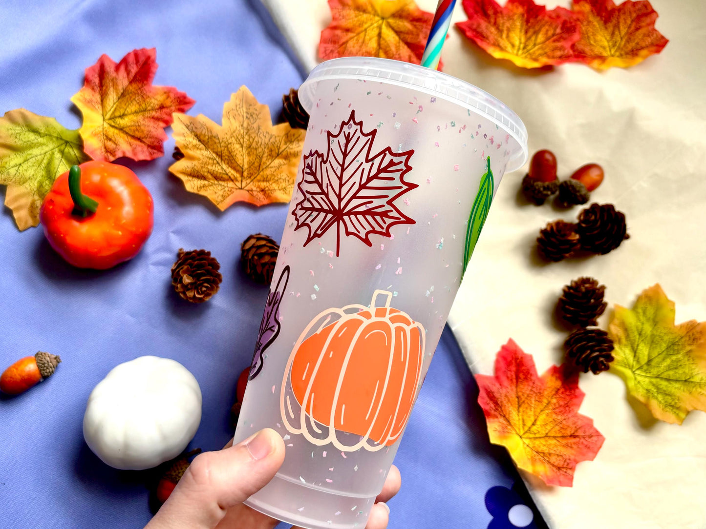 Falling For Autumn 24oz Cold Cup