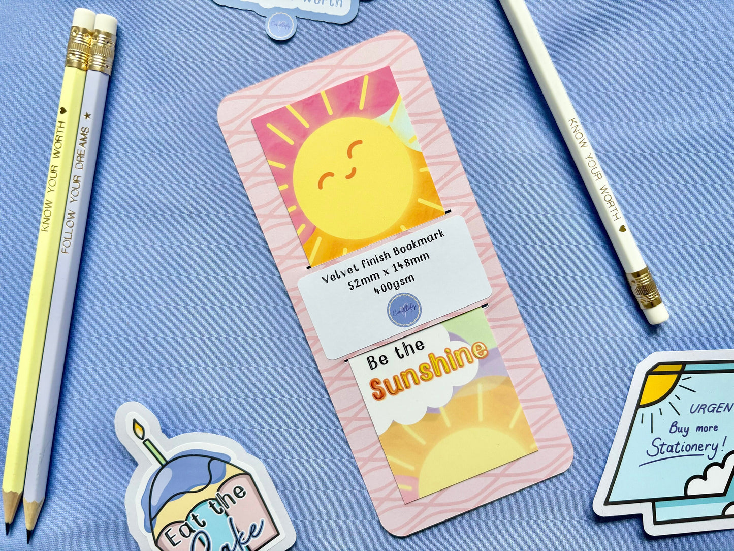 Sunshine Happiness Bookmark