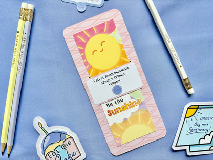 Sunshine Happiness Bookmark
