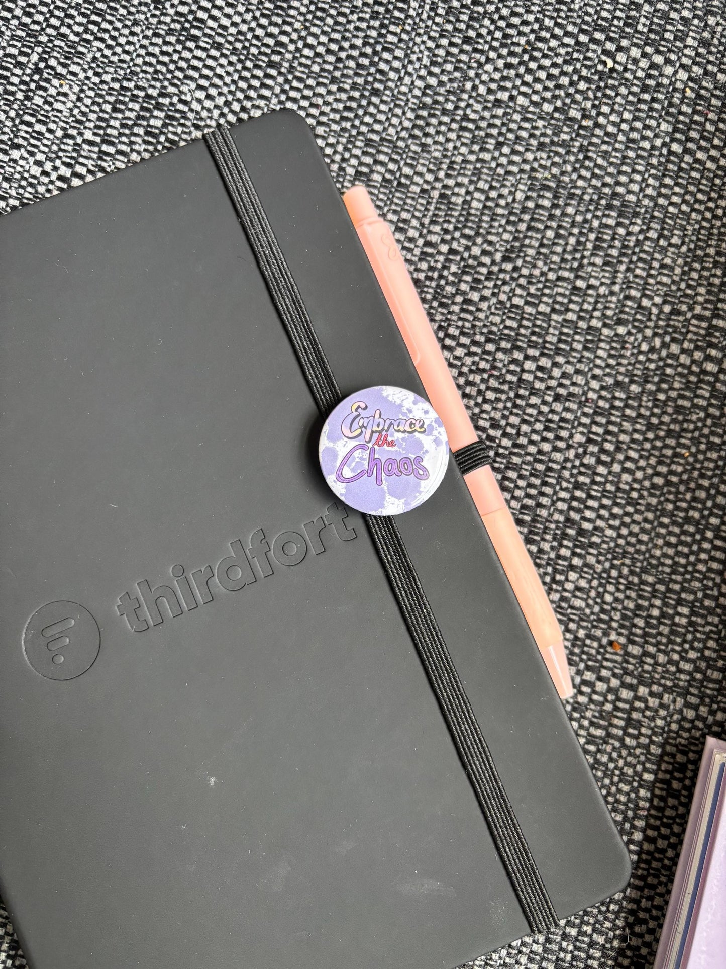 Embrace the Chaos 31mm Button Badge