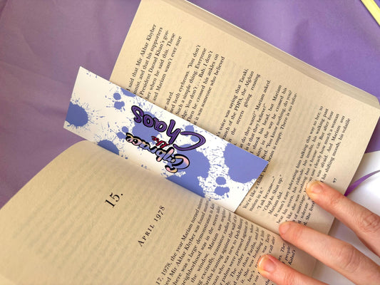 Embrace the Chaos Bookmark