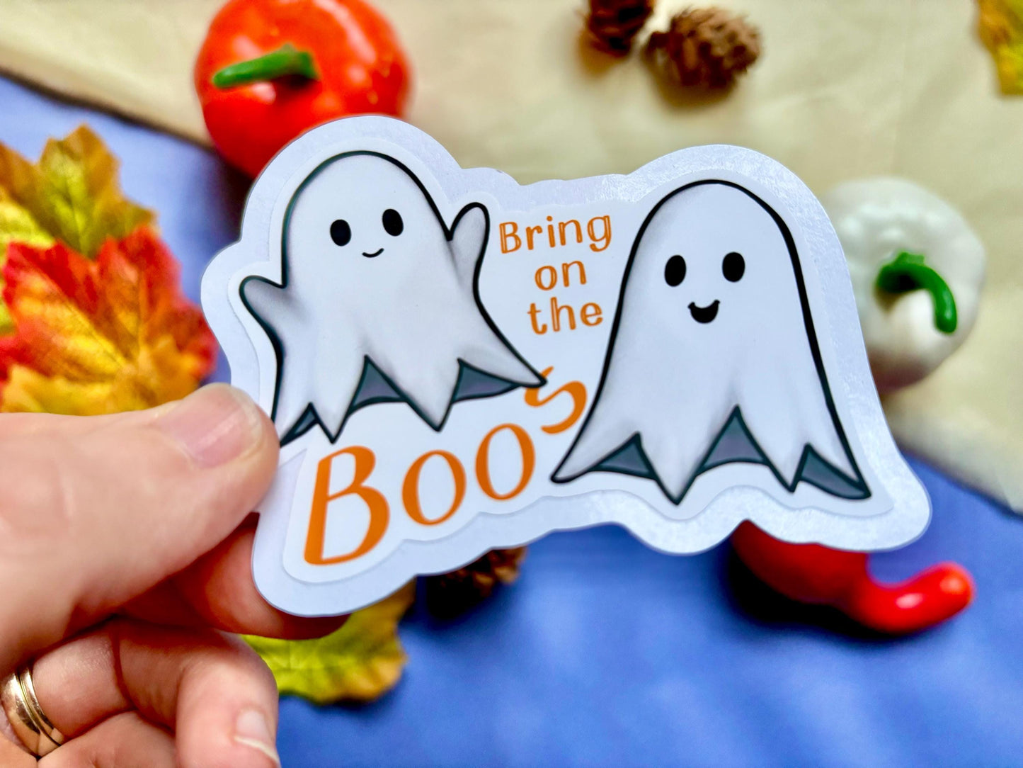 Bring On the Boos Die-Cut Sticker