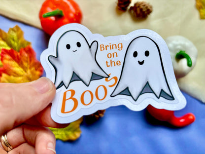Bring On the Boos Die-Cut Sticker
