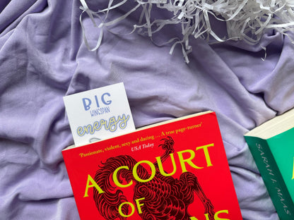 ‘Big Wingspan Energy’ Romantasy Bookmark