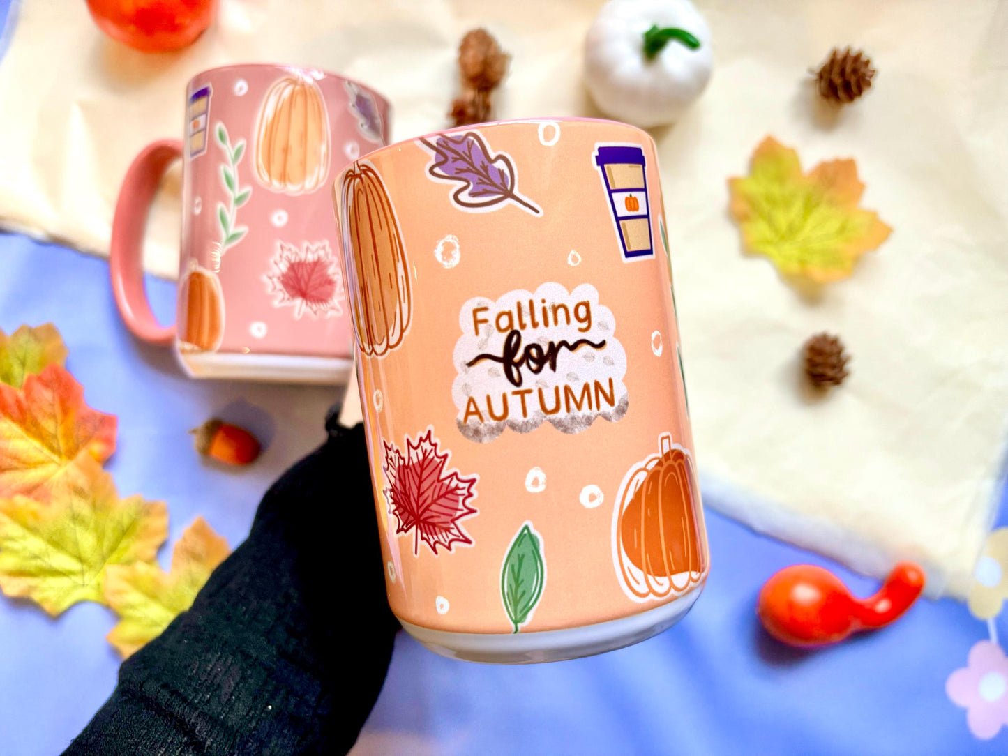 Falling For Autumn Large 15oz Mug