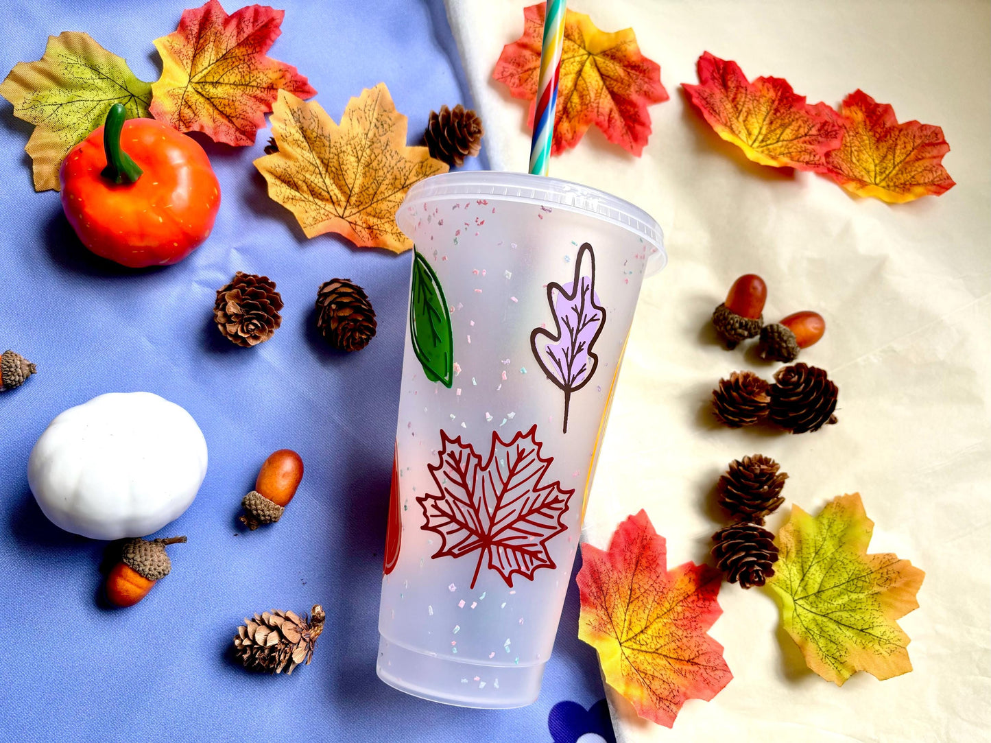 Falling For Autumn 24oz Cold Cup