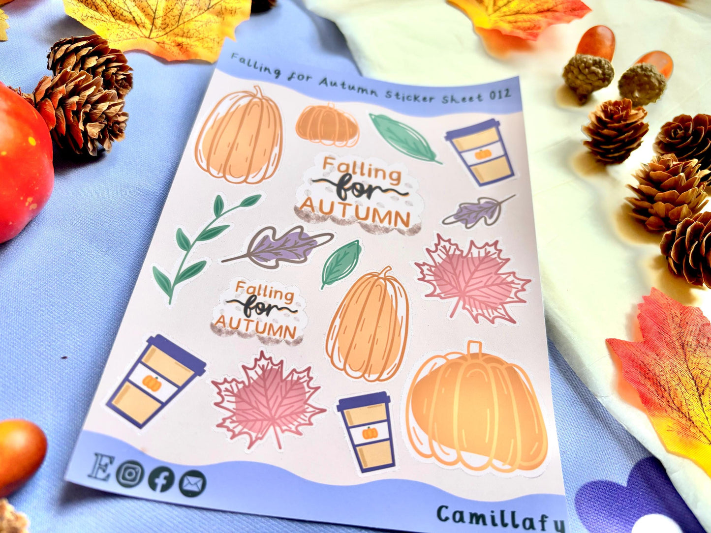 Falling for Autumn Sticker Sheet