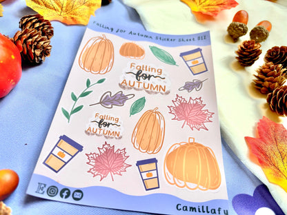 Falling for Autumn Sticker Sheet