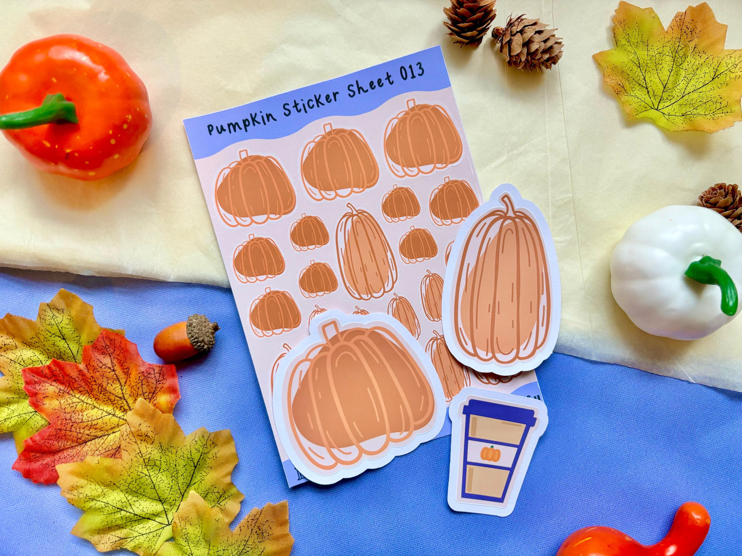 Pumpkins Sticker Sheet Bundle