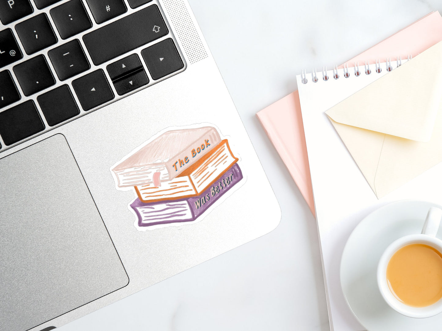 ‘The Book Was Better’ Die-Cut Sticker