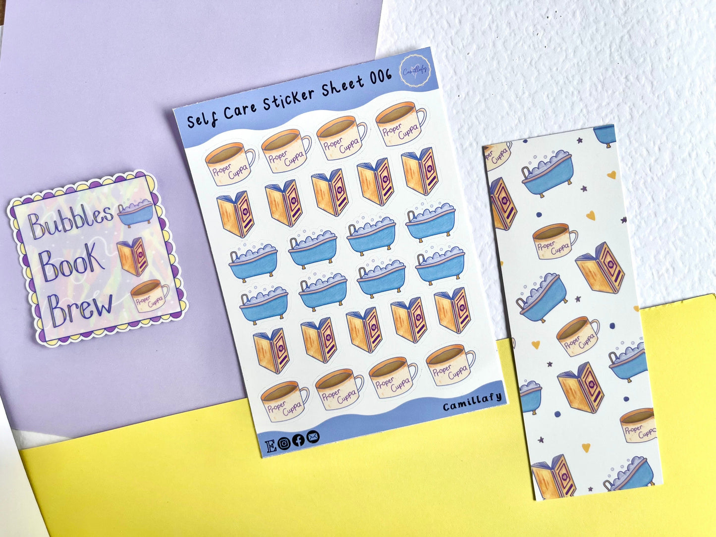 Self Care Sticker Sheet