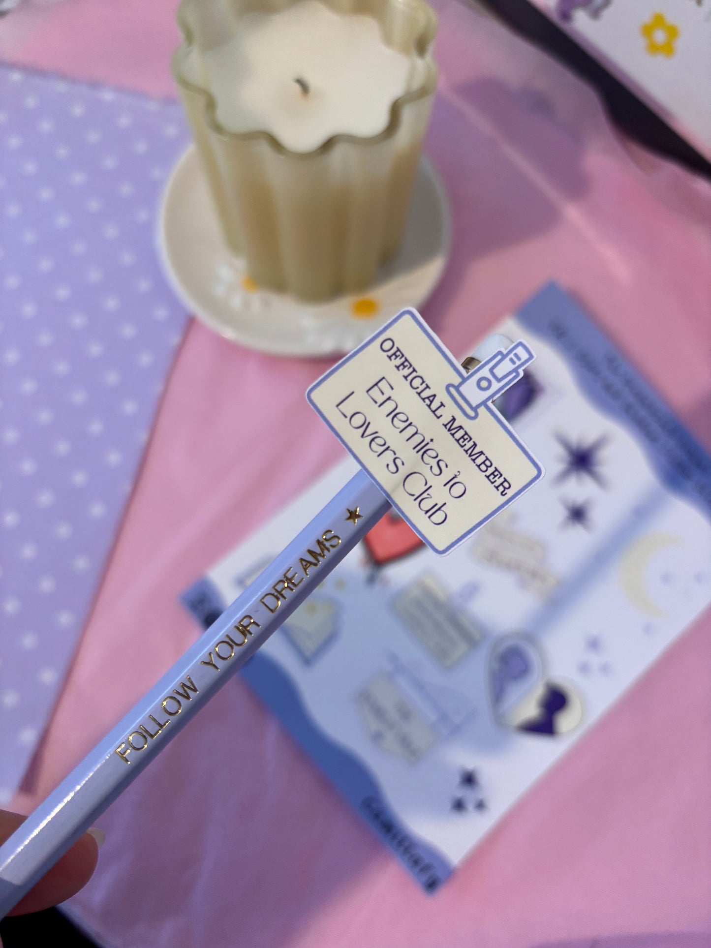 The Dreambound Realms Volume I: Stars and Shadows Sticker Sheet