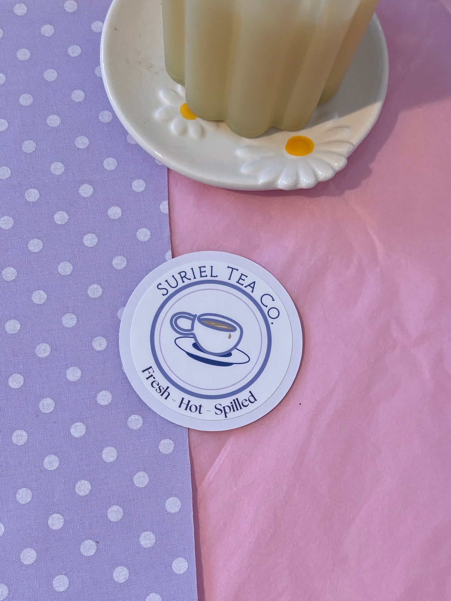 Suriel Tea Co. Die-Cut Sticker