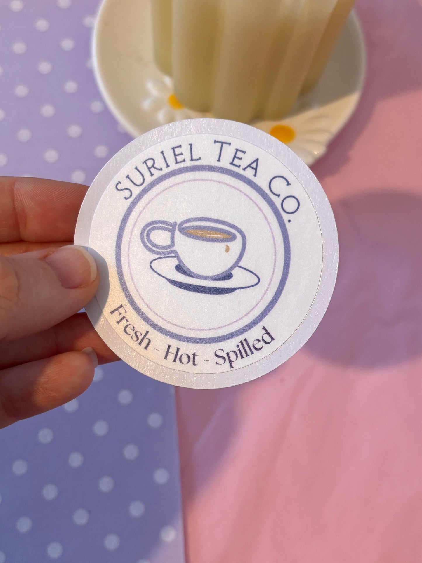 Suriel Tea Co. Die-Cut Sticker