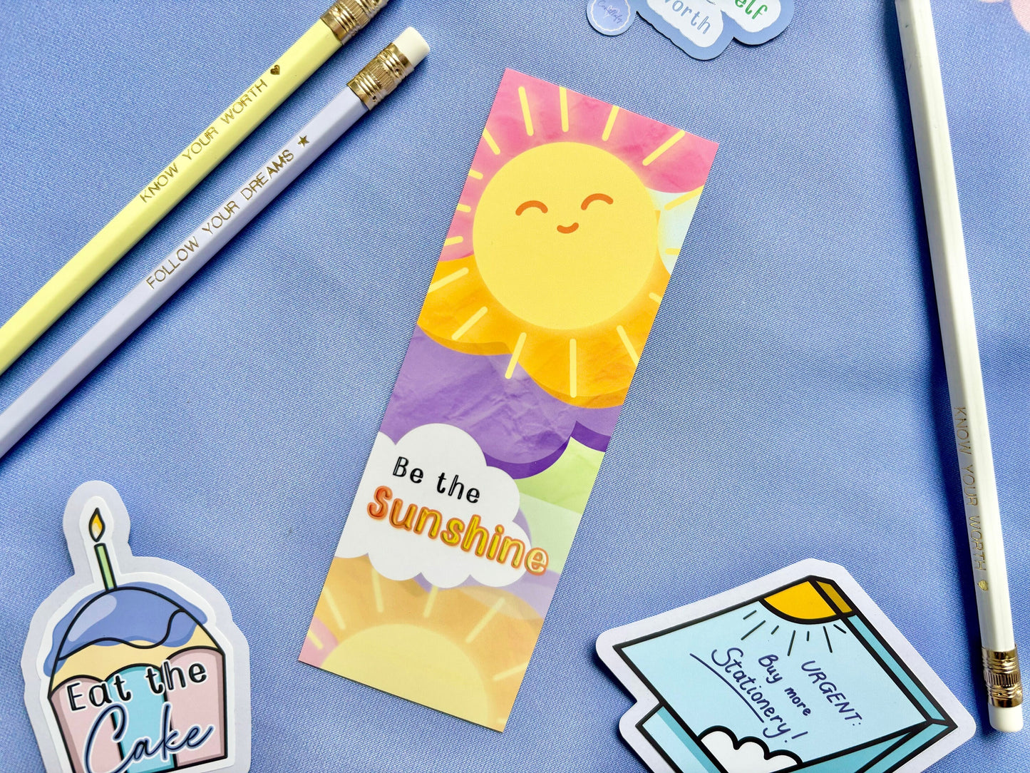 Sunshine Happiness Bookmark