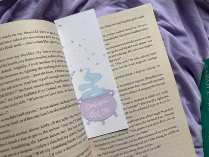 ‘Cauldron Boil Me’ Romantasy Bookmark