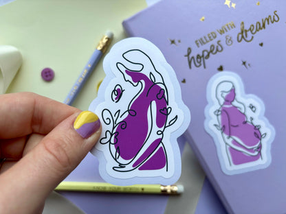 ‘Blessing in Bloom’ Die-Cut Sticker