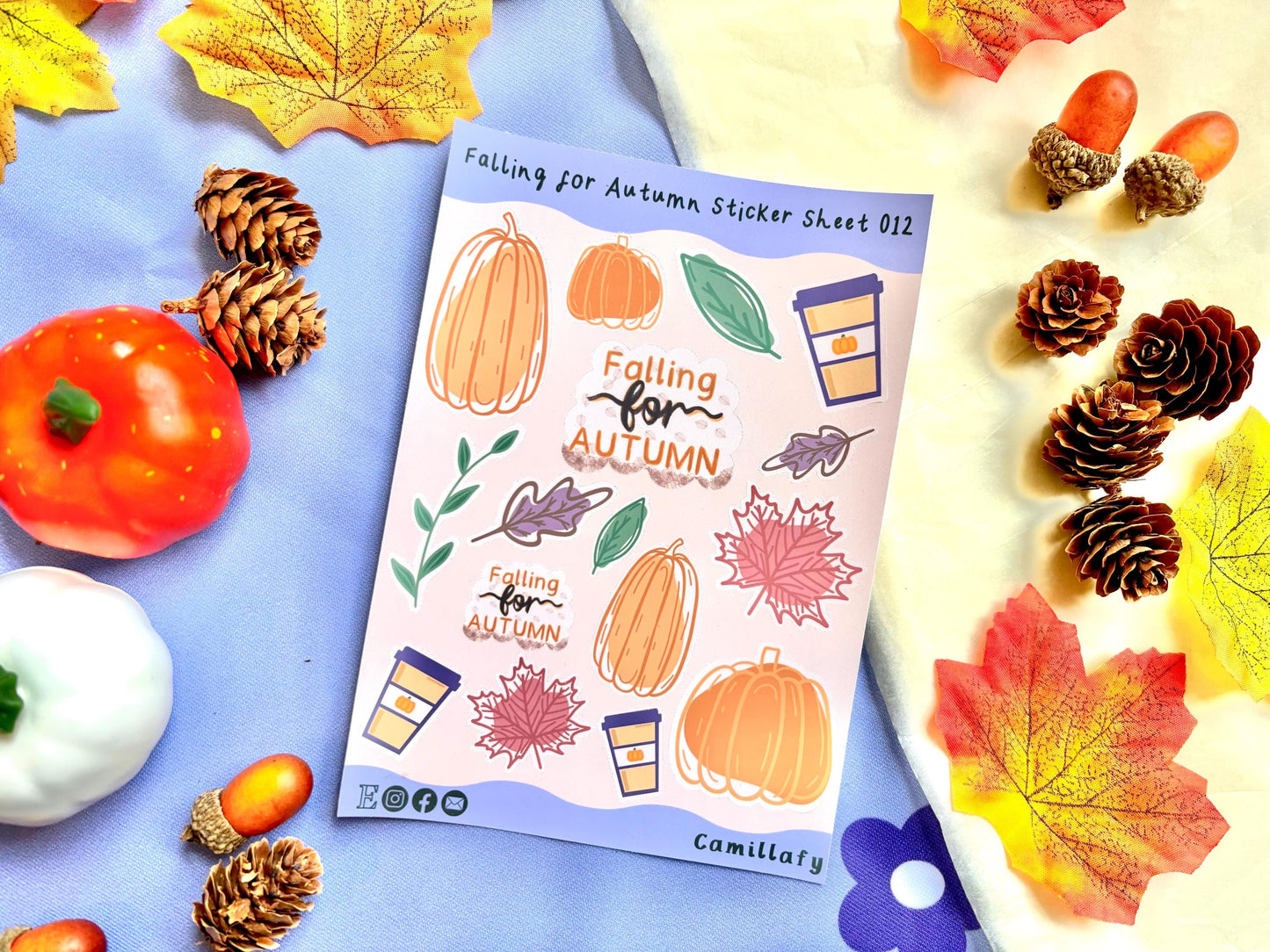 Falling for Autumn Sticker Sheet