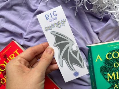 ‘Big Wingspan Energy’ Romantasy Bookmark