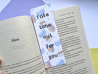 Bubbles, Book, Brew Bookmark