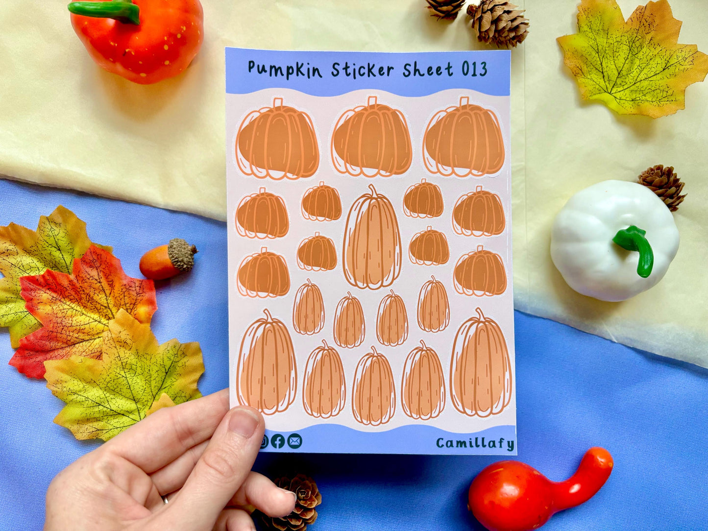 Pumpkins Sticker Sheet Bundle