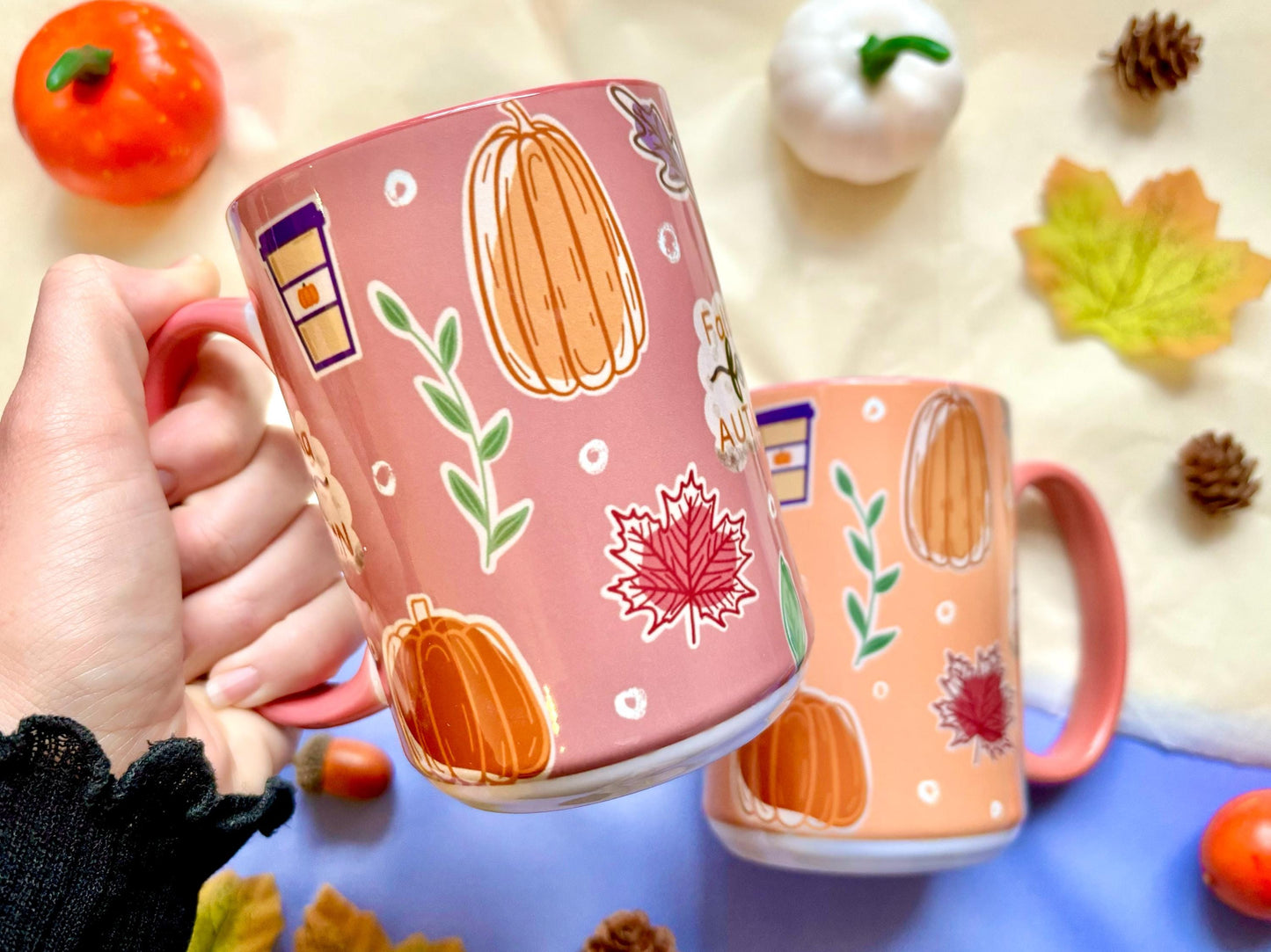 Falling For Autumn Large 15oz Mug