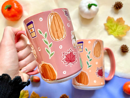 Falling For Autumn Large 15oz Mug