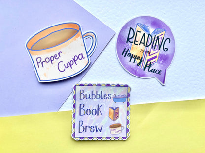 Proper Cuppa Die-Cut Sticker