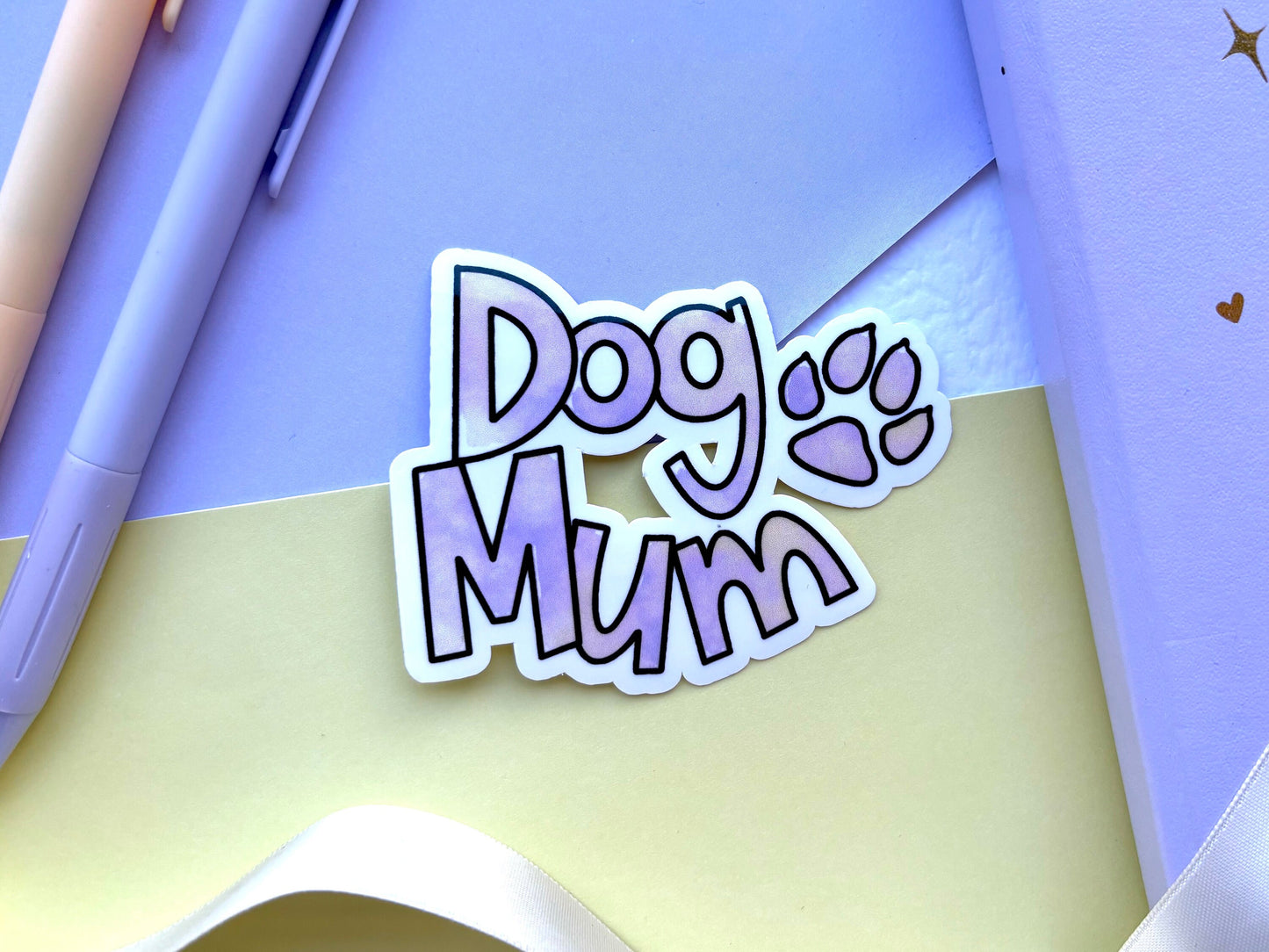 Dog Mum Die-Cut Sticker