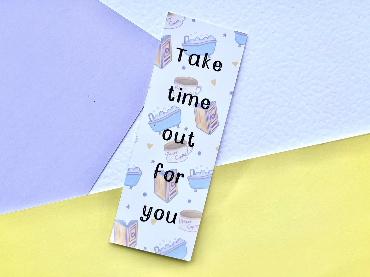 Bubbles, Book, Brew Bookmark