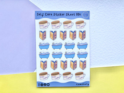 Self Care Sticker Sheet