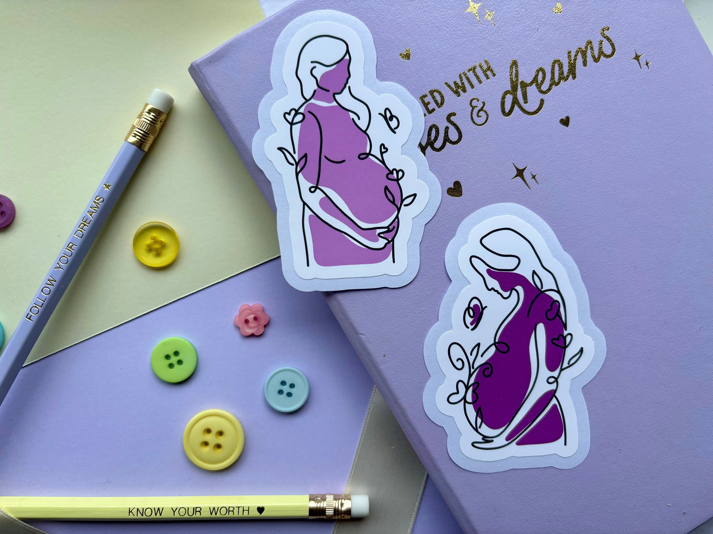 ‘Blessing in Bloom’ Die-Cut Sticker