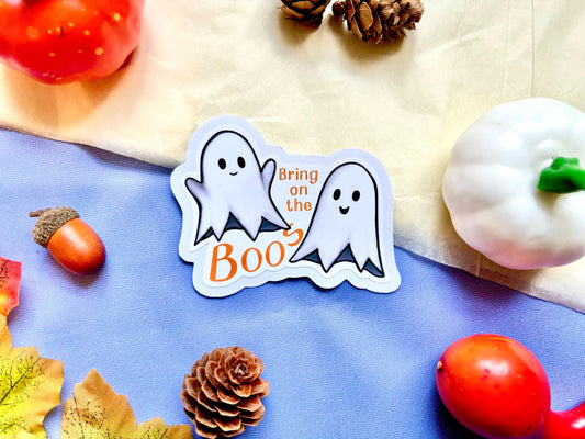 Bring On the Boos Die-Cut Sticker